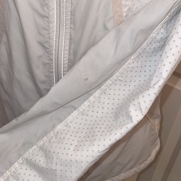 ATHLETA white hooded windbreaker jacket in women’s XXS - Picture 11 of 15